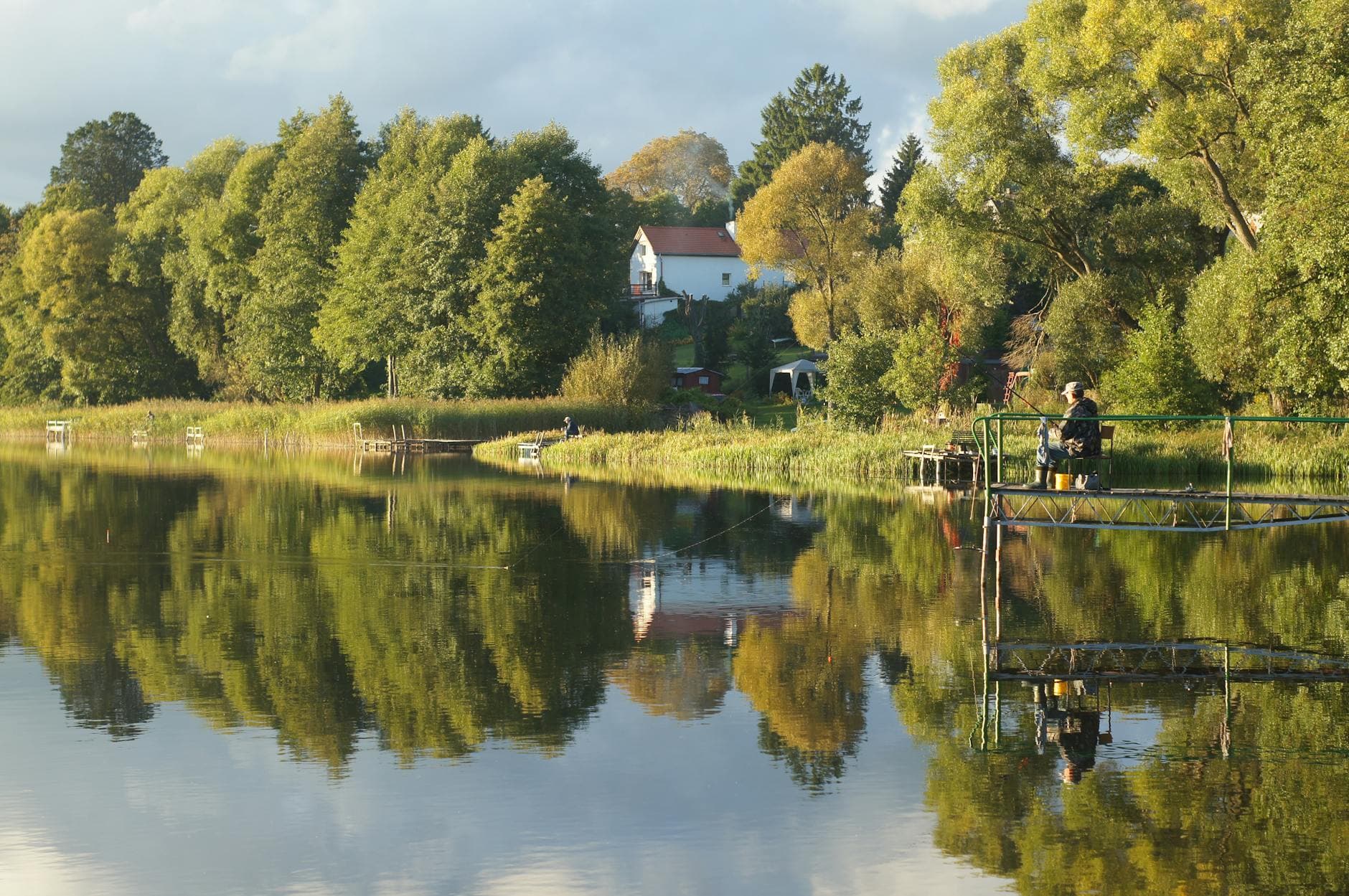 Łowisko nad wodą
